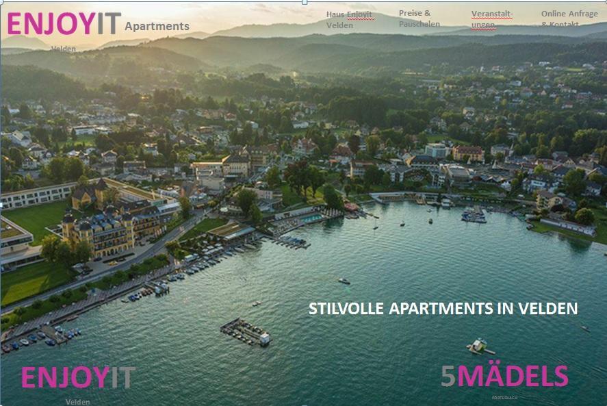 Apartament Enjoyit-Ws Velden am Wörthersee Zewnętrze zdjęcie